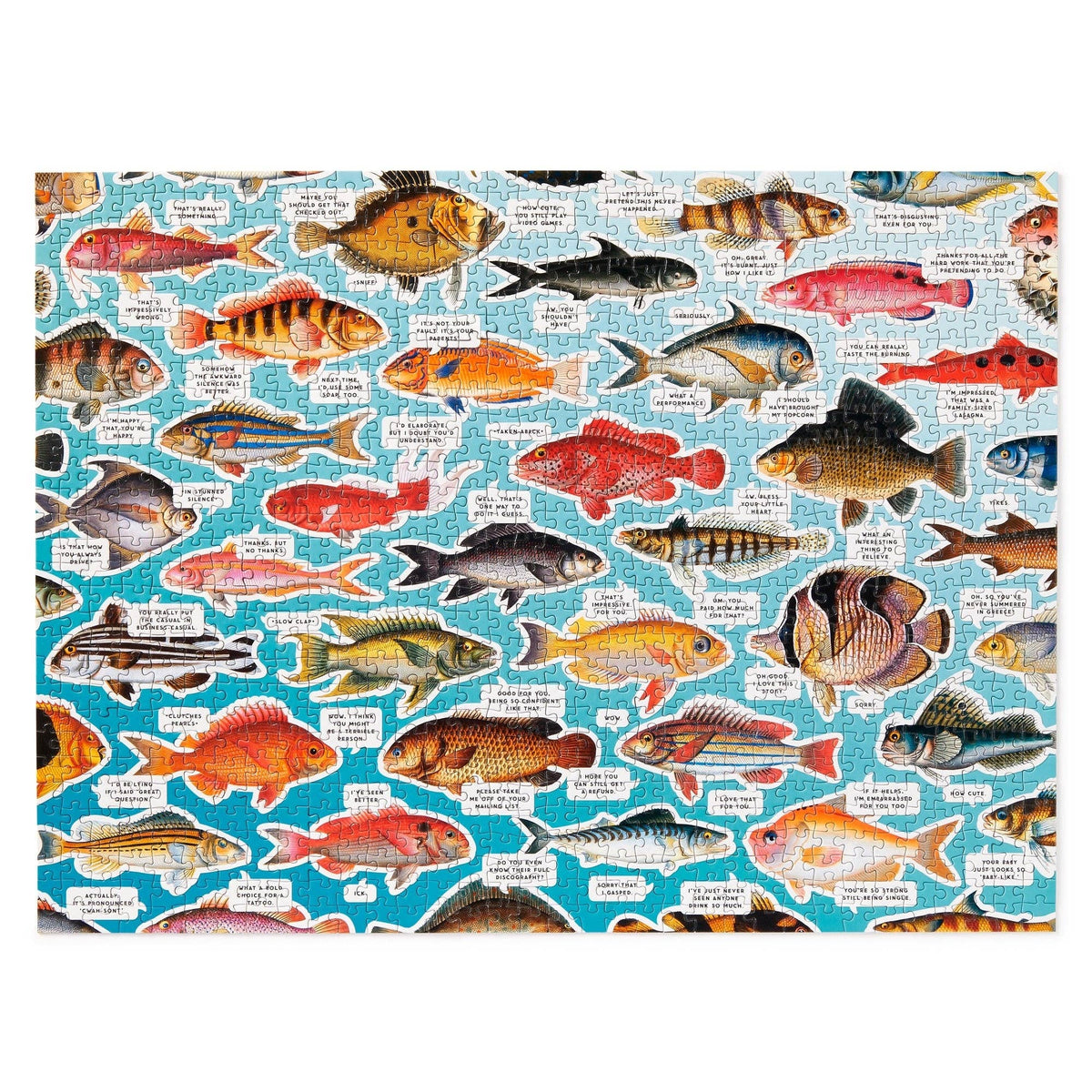 Jigsaw Puzzle; Judgy Fish (1000 Pieces)