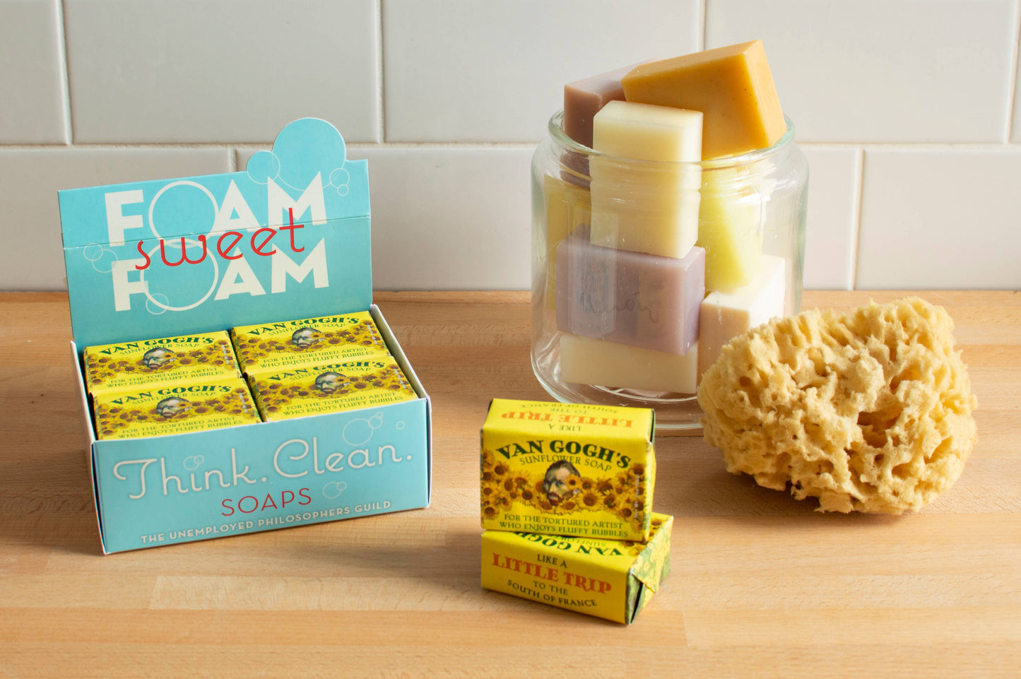 Bar Soap; Van Gogh (Sunflower Lavender Scent)