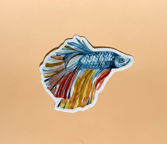 Vinyl Sticker; Koi Fish - Made by Shellie