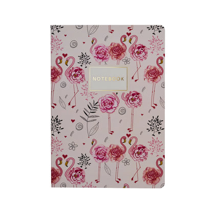 A5 Notebook; Flamingo - BV by Bruno Visconti