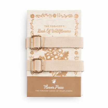 Linen Flower Press Book: Travel Floral Press Kit