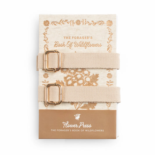 Linen Flower Press Book: Travel Floral Press Kit