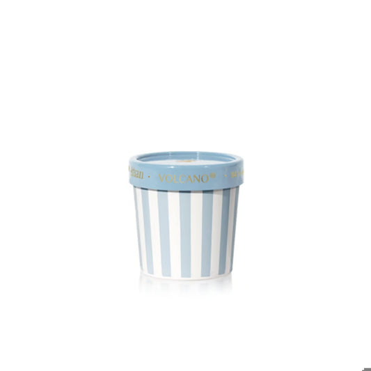 Capri Blue Volcano Artisan Candle; Caffe Capri Gelato Cup
