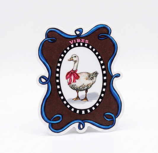 Vinyl Sticker; Goose Vibes