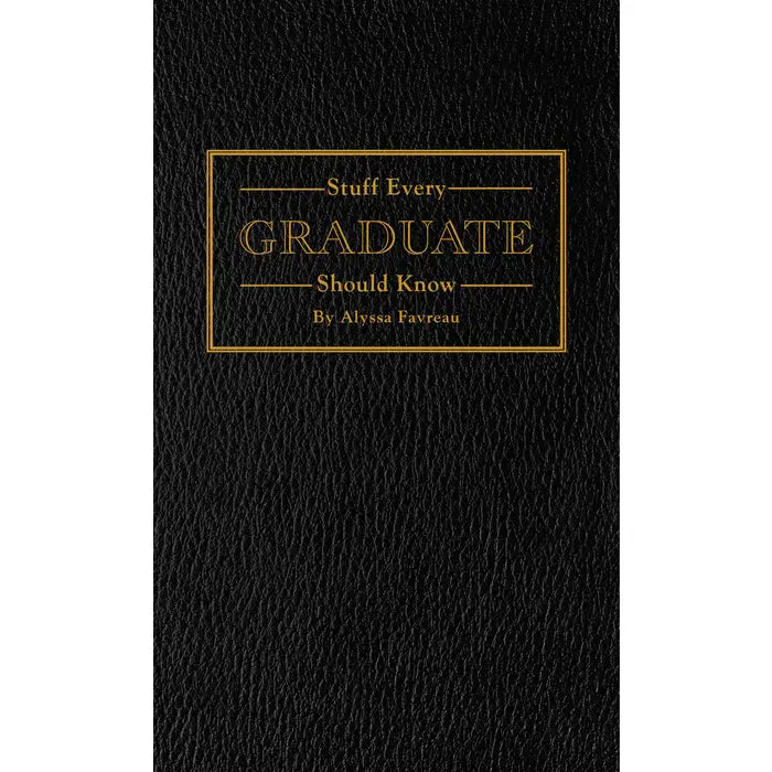 Book; Stuff Every Graduate Should Know