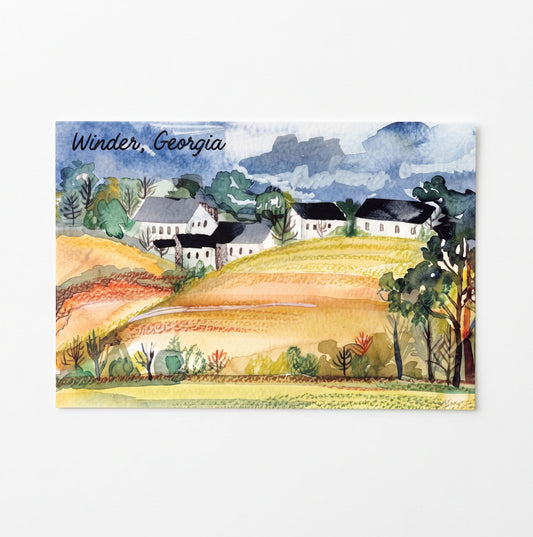 Postcard; Winder, Georgia Homestead | Made by Shellie