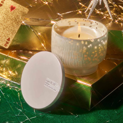 Capri Blue Candle; Volcano Holiday Mercury Inverted Candle (50 Hours Burn Time)