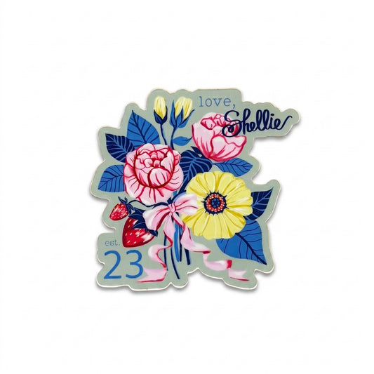Vinyl Sticker; Love, Shellie - Made By Shellie