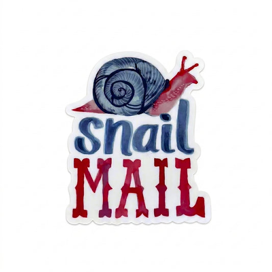 Vinyl Sticker; Snail Mail - Made By Shellie