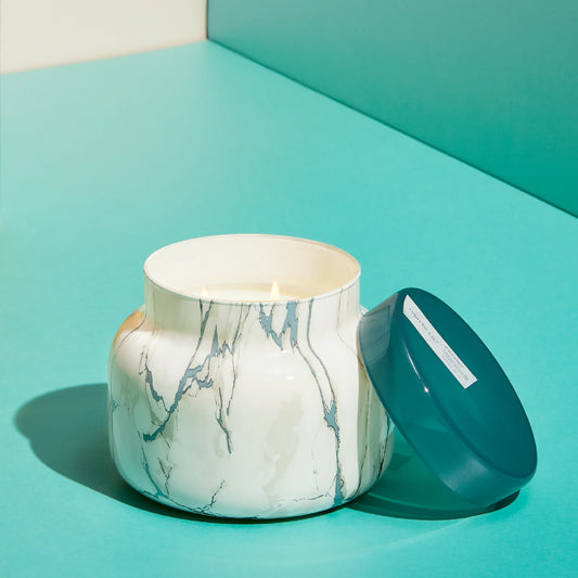 Capri Blue Candle; Volcano Modern Marble Oversized Candle (28oz)