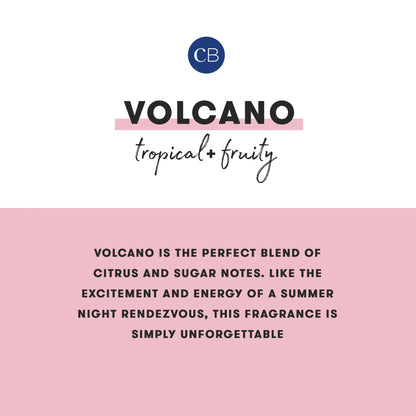 Capri Blue Candle; Volcano Modern Marble Oversized Candle (28oz)