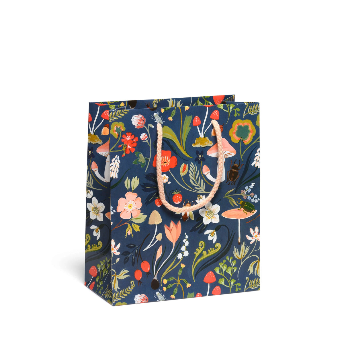 Medium Gift Bag; Forest Blue