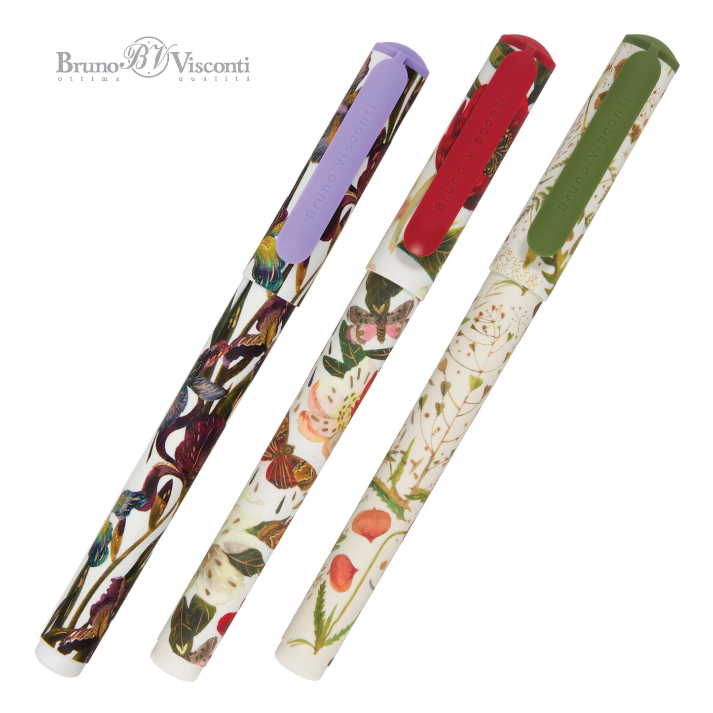 Ballpoint Pen; DreamWrite - Bloom Flora Series (Black Ink)
