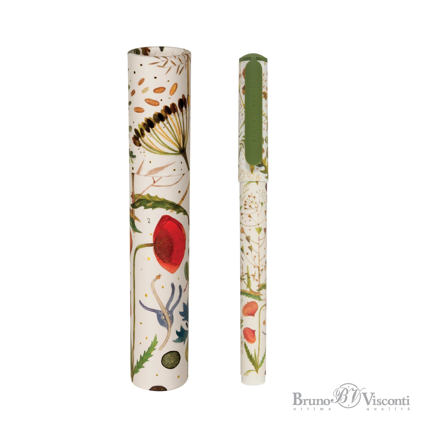 Ballpoint Pen; DreamWrite - Bloom Flora Series (Black Ink)