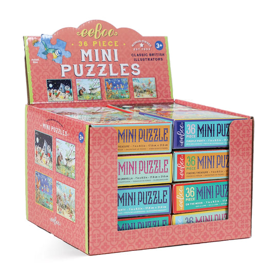 Eeboo Miniature Puzzles (4 Designs)
