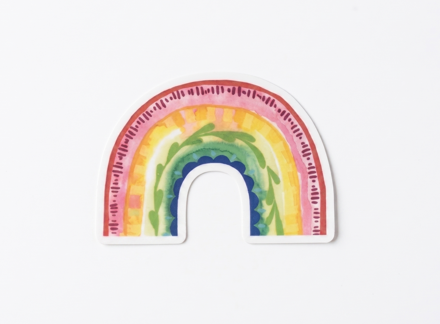 Vinyl Sticker; Rainbow - Made By Shellie