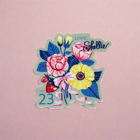 Vinyl Sticker; Love, Shellie - Made By Shellie