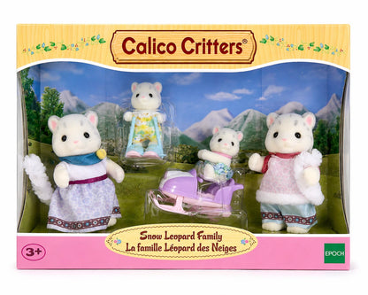 Calico Critters; Snow Leopard Family