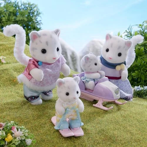 Calico Critters; Snow Leopard Family