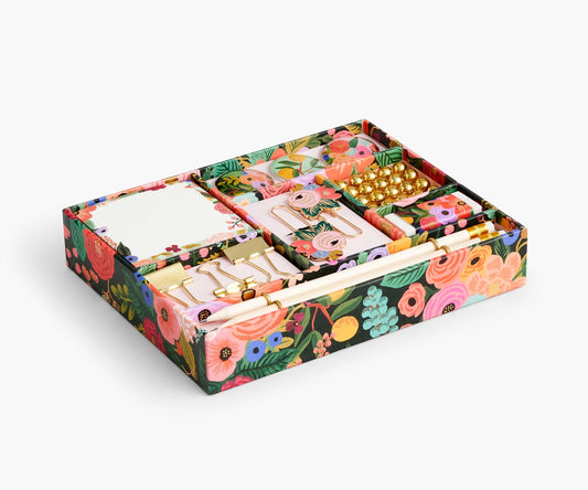 Rifle Paper Co. Desk Tackle Box; Garden Party