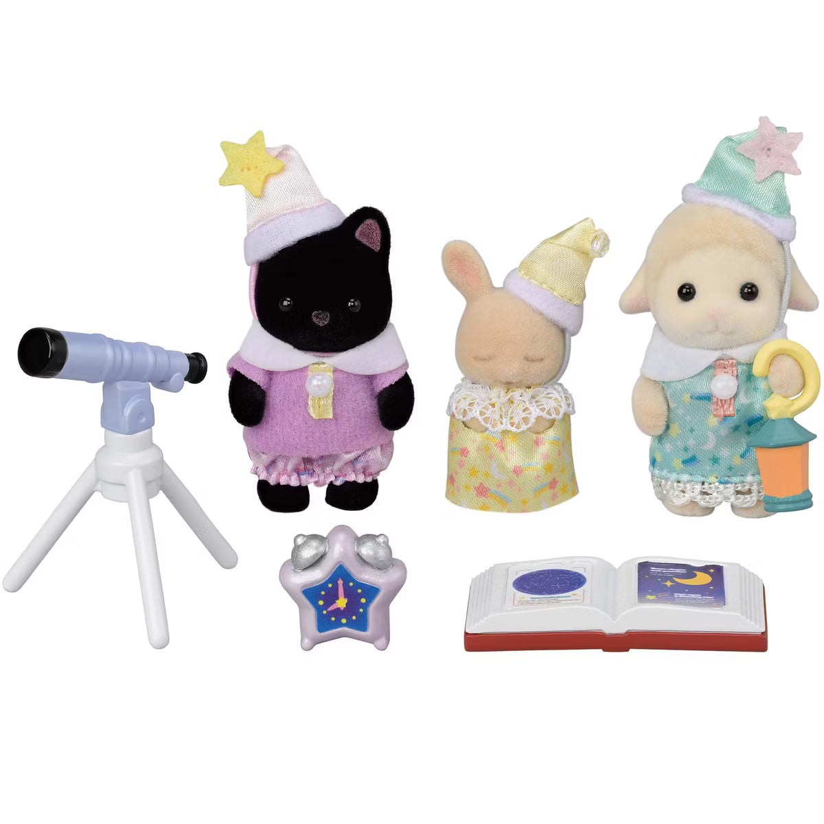 Calico Critters Nursery Friends; Sleepover Party Trio