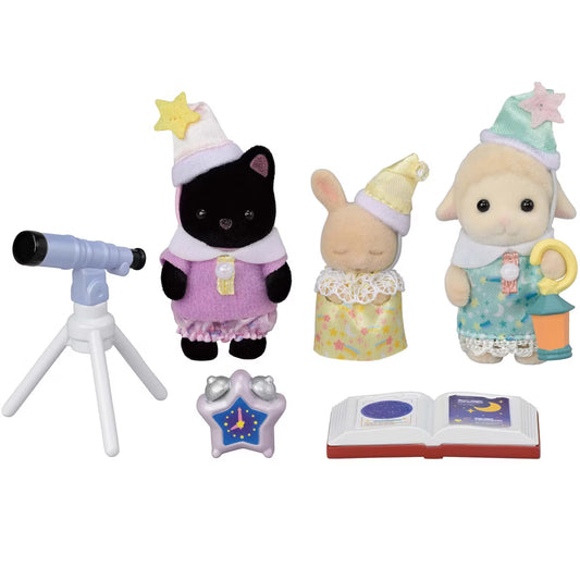 Calico Critters Nursery Friends; Sleepover Party Trio