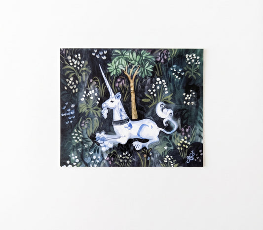 Vinyl Sticker; Moonlight Unicorn | Made by Shellie