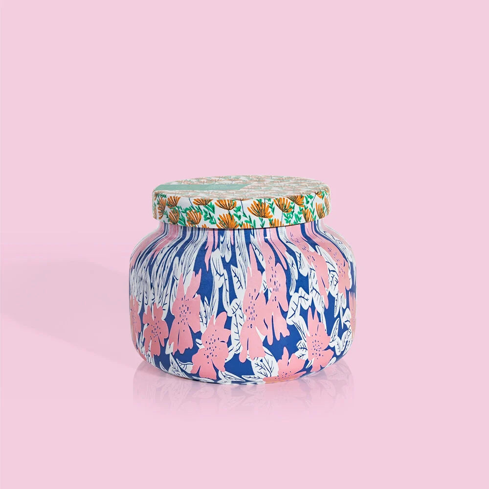 Capri Blue Candle; 19 oz (Volcano Scent) Pattern Play