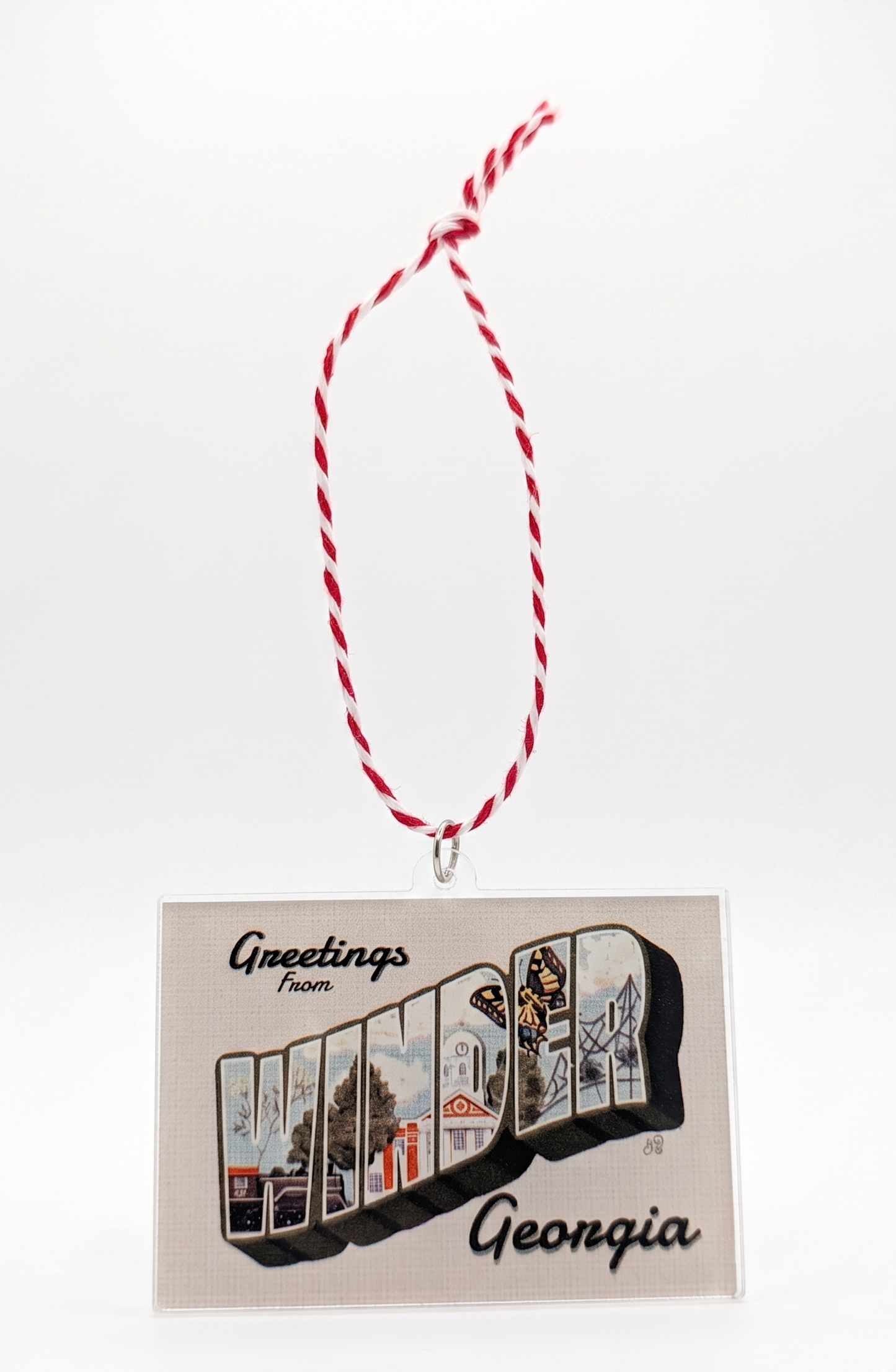 Ornament; Greetings From Winder - Made by Shellie