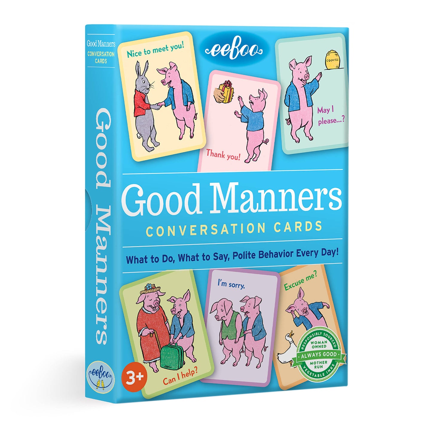 Eeboo Conversation Cards; Good Manners
