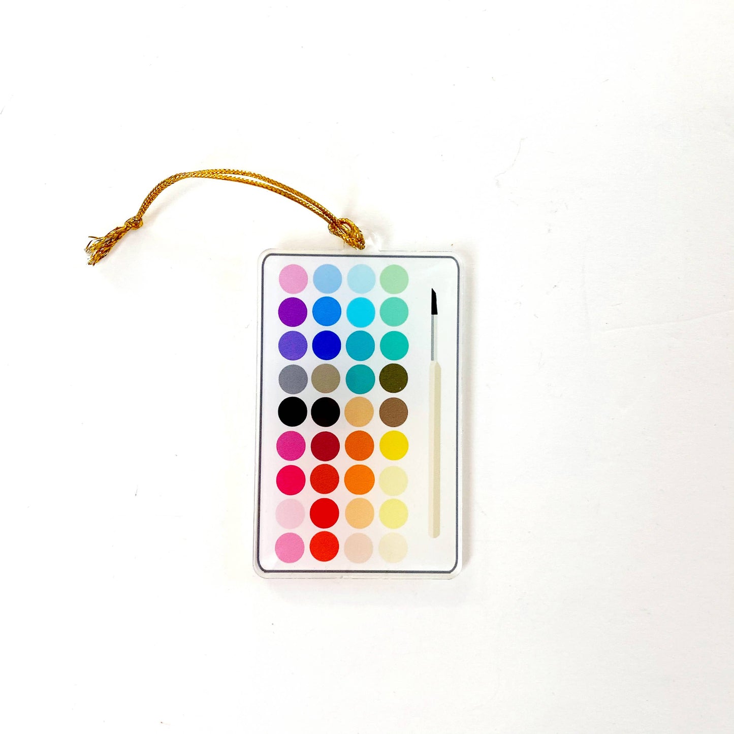 Ornament; Paint Palette (Acrylic)