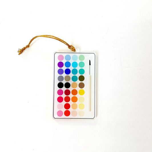 Ornament; Paint Palette (Acrylic)