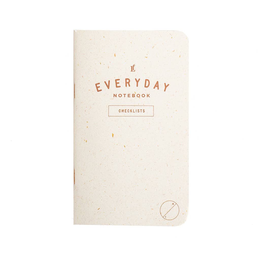 Check Up Notebook Notebook 2-Pack; Everyday Checklists (48 Ruled Pages) – Love Letters Shop