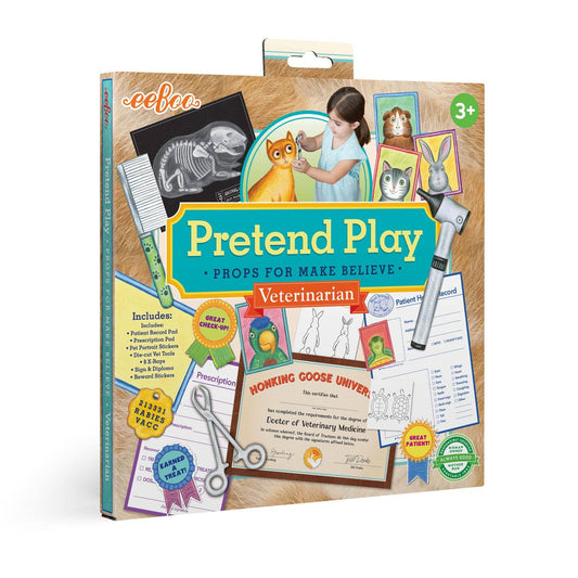 Eeboo Pretend Play Set; Veterinarian