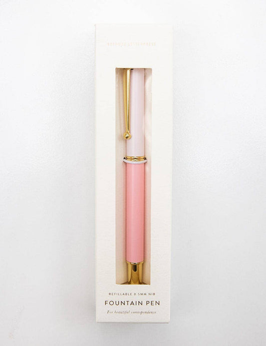 Fountain Pen; Pink (Boxed)