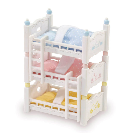 Calico Critters Triple Bunk Bed Set
