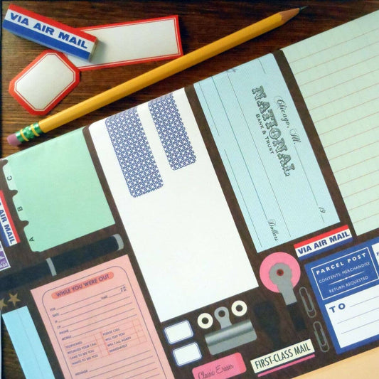 Wrapping Paper Roll; Vintage Office Supplies