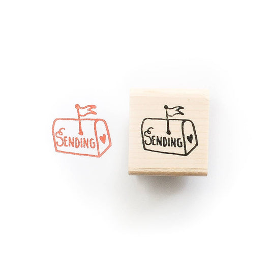 Rubber Stamp; Sending Love