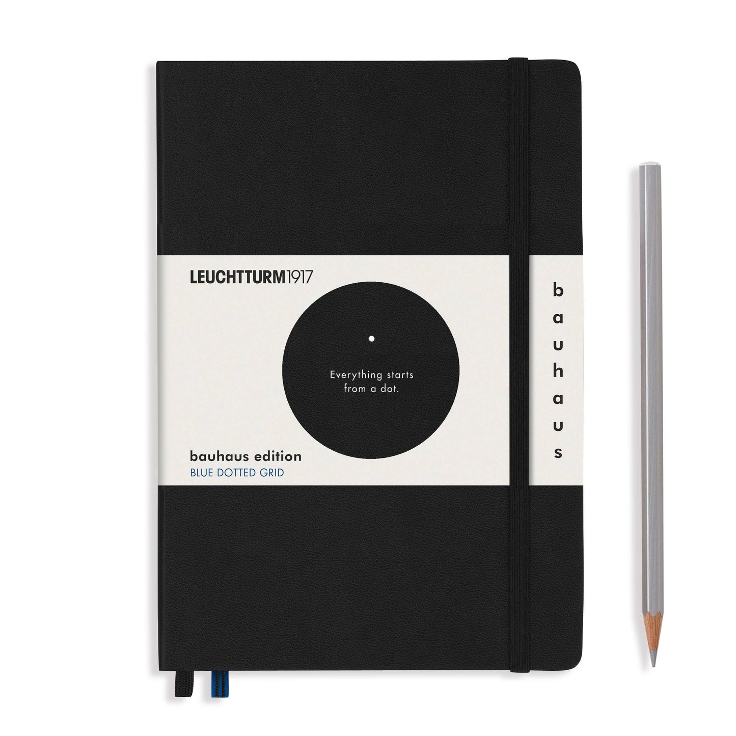 Bauhaus Edition - Hardcover Medium Notebook: Royal Blue