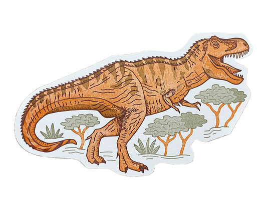 Postcard; T-Rex