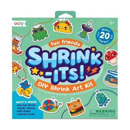 Ooly Shrink-Its! D.I.Y. Shrink Art Kit; Fun Friends