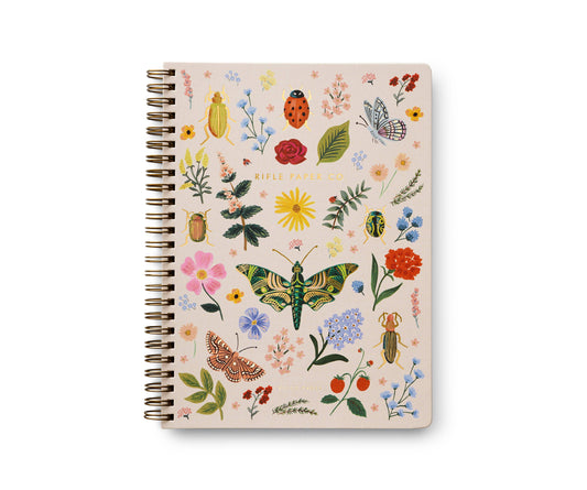 Rifle Paper Co. Spiral Notebook; Curio
