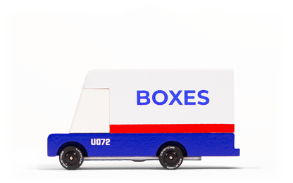 Candylab Mail Van (Wooden Diecast Toy)