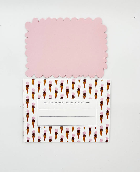 Notecard Set; Patterned Gelato By Mr. Boddington's Studio