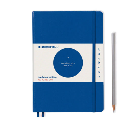 Bauhaus Edition - Hardcover Medium Notebook: Royal Blue