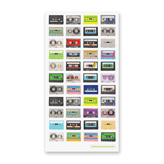 Stickii Sticker Sheet; Made you a Mixtape