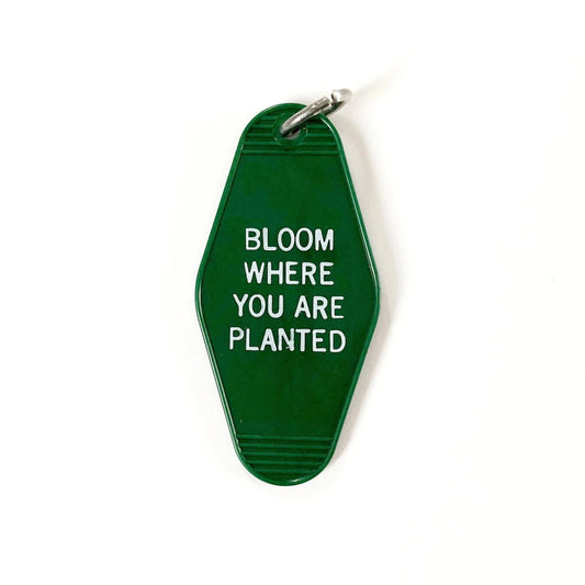Key Tag; Bloom Motel (Green)