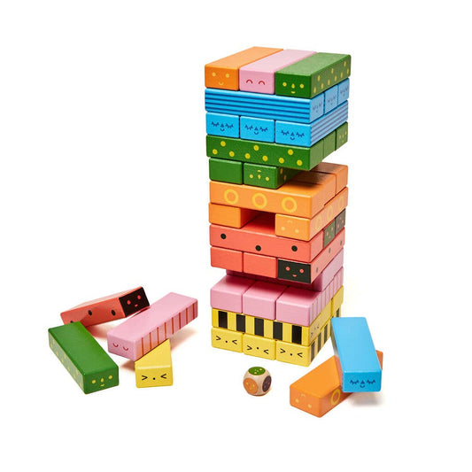 Wooden Balance Game; Stack a Bug