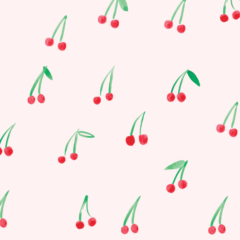 Wrapping Paper Roll; Cherries on Top