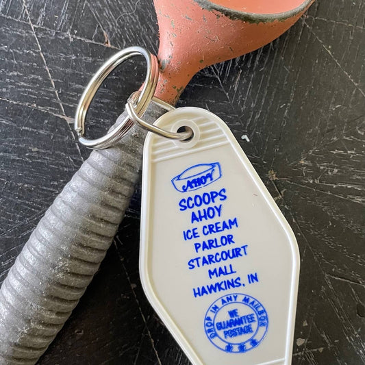 Key Fob; Scoops Ahoy Motel